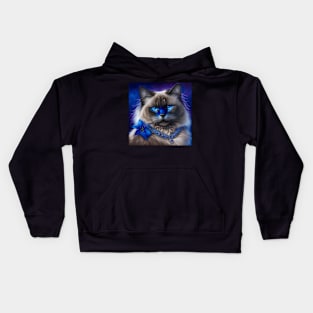 Beauty Ragdoll Cat Kids Hoodie